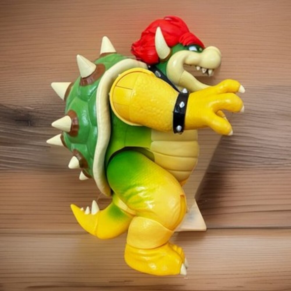 JAKKS Pacific Nintendo Super Mario BOWSER w/ Fire Breathing Feature Tested - Picture 4 of 9